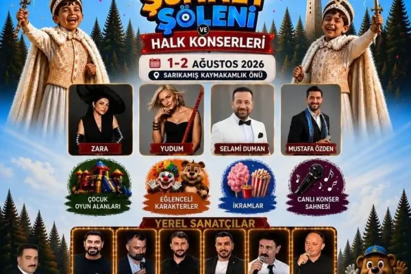 Sarıkamış’ta 2. geleneksel sünnet şöleni ve halk konserleri coşkusu yaşanacak