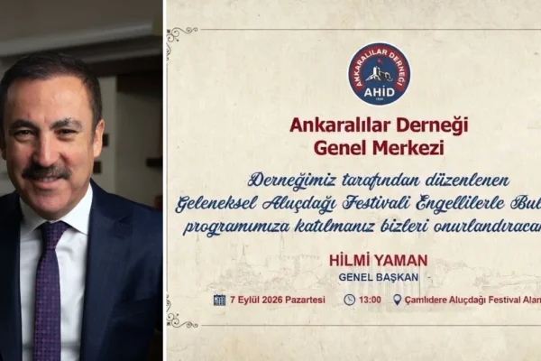 AHİD’den engelli bireyler için anlamlı etkinlik