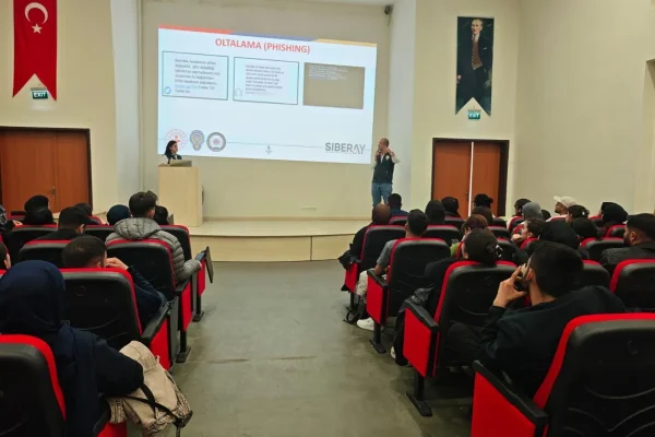 Kafkas Üniversitesinde Siber Güvenlik Bilgilendirme etkinliği gerçekleştirildi
