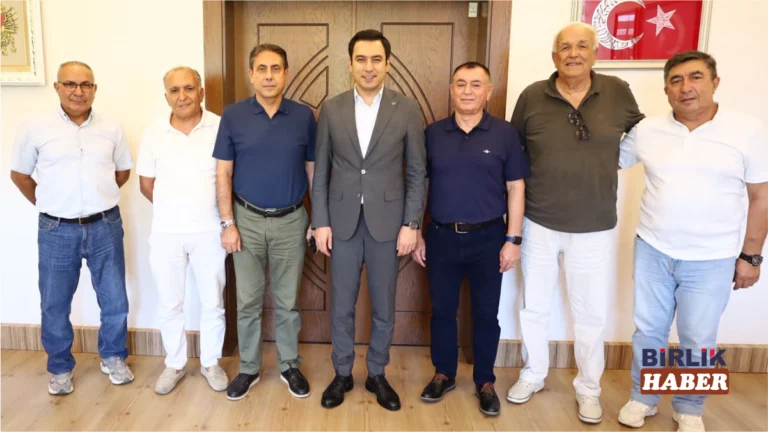 Aksaraylı Kaymakam Hasan Uğuz’a hayırlı olsun ziyareti