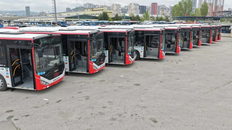 10 yeni otobüs EGO filosuna katıldı