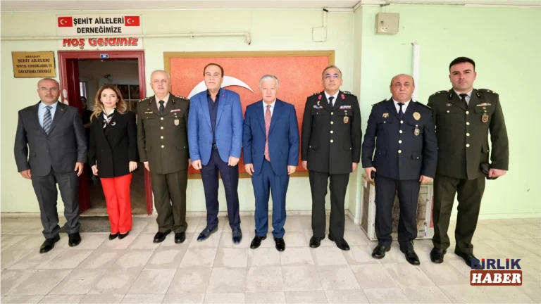 Aksaray Protokolünden Hüseyin Koçak’a Gaziler Günü Ziyareti