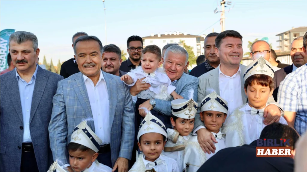Aksaray’da Bin Çocuğun Sünnet Sevinci Şölene Döndü