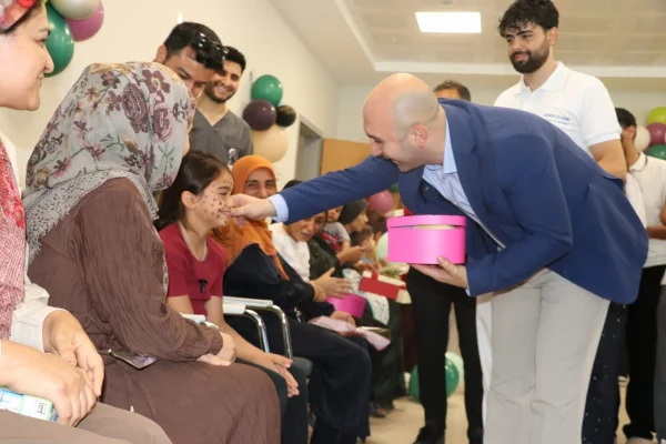 Ceylanpınar’da minik kalplere umut taşıyan ziyaret