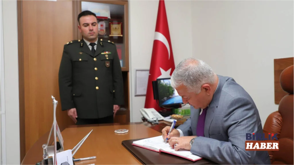 Aksaray Valisi Murat Duru’dan Askerlik Şubesi’ne Ziyaret