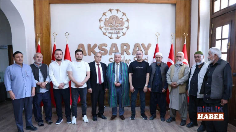 Murat Duru, Güney Türkistanlılar Derneği’ni Kabul Etti