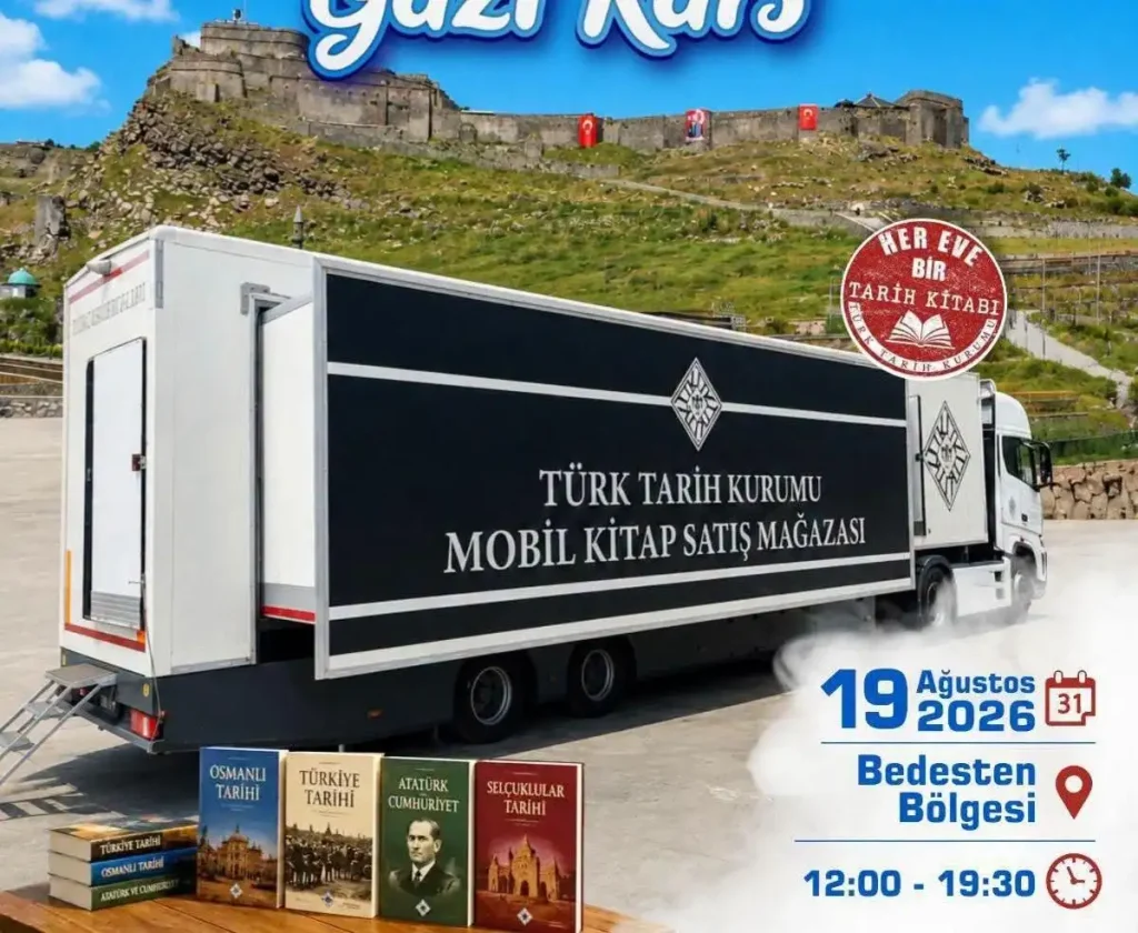 TTK Mobil Kitap Satış Mağazası Kars’lı kitapseverlerle buluşacak