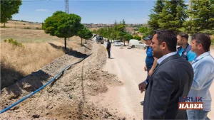 Ağaçören Belediyesi’nden Camili Yolu Hamlesi