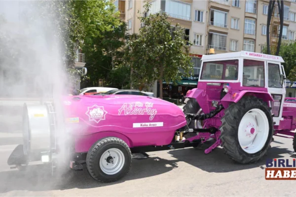 Aksaray Sokaklarına Lavanta Kokusu Sıkılmaya Başlandı