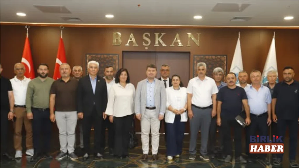 Başkan Dinçer, muhtarlar ve iş dünyasıyla buluştu