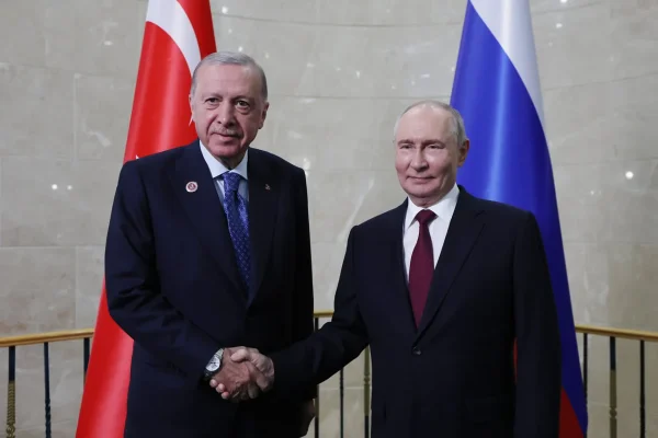 Cumhurbaşkanı Erdoğan, Rusya Devlet Başkanı Putin ile bir araya geldi