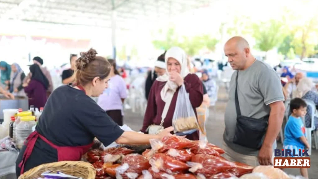 Aksaray Hanımeli Pazarı’nda kış hazırlığı başladı