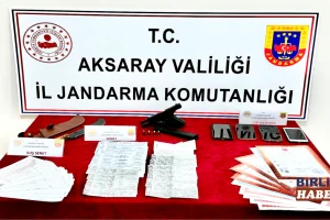 Aksaray’da Tefecilik Operasyonu: 3 Şüpheli Yakalandı