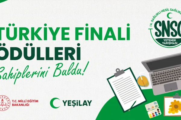 Sağlıklı Nesil Sağlıklı Gelecek Yarışması’nda Türkiye birincileri ödüllendirildi