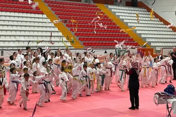 Kars’ta Taekwondo Kuşak Sınavı heyecanı yaşandı