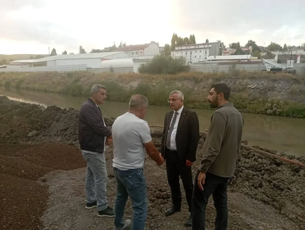 Kars’ta Atıksu Projesi çalışmaları sürüyor