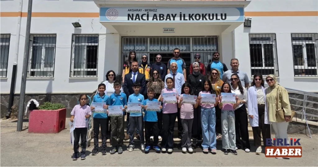 Aksaray’da Öğrenciler Sağlık Elçisi Oldu