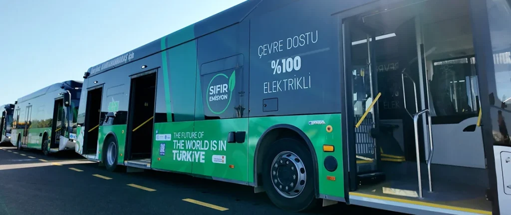 COP31’de ulaşım ücretsiz elektrikli otobüslerle sağlanacak