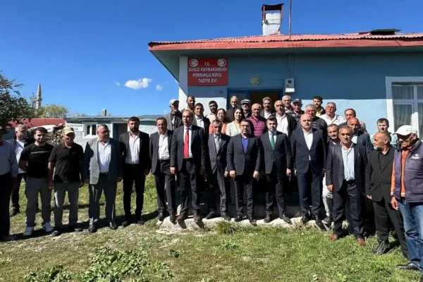 Milletvekili Adem Çalkın Susuz’da karşılandı: 7 kilometrelik köy yolu tamamlandı