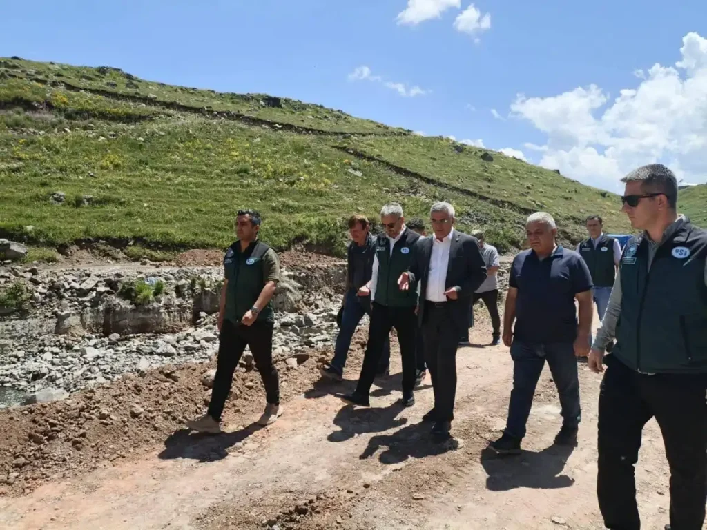 DSİ 24. Bölge Müdürlüğü Heyeti Ardahan’daki yatırımları yerinde inceledi