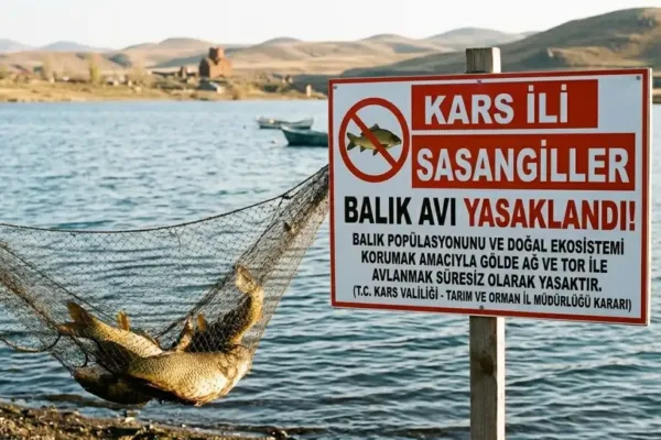Kars’ta sazangiller için av yasağı başladı