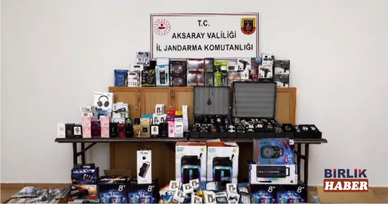 Aksaray’da Kaçakçılık Operasyonu: Rakam Dudak Uçuklattı