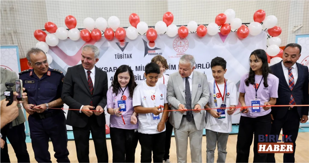 Aksaray’da TÜBİTAK 4006-C Bilim Fuarları Festivali Coşkuyla Başladı