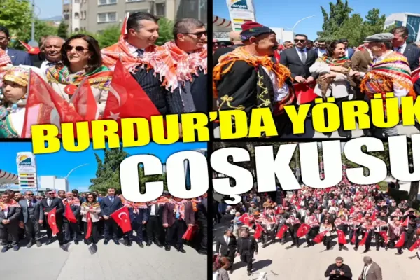 Burdur’da Asırlık Yörük geleneği yeniden canlandı