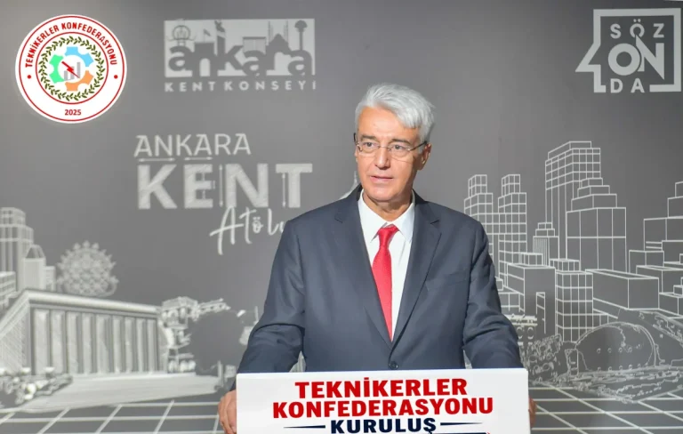 Teknikerler Konfederasyonu kuruluşu basın açıklamasında; ‘Meslek Odası’ talep etti