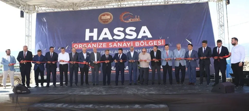 Hatay Hassa OSB’de alt yapı çalışmaları başladı