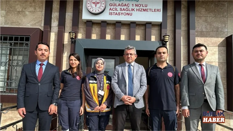Aksaray İl Sağlık Müdürü Güleç, Gülağaç’ta sağlık tesislerini inceledi