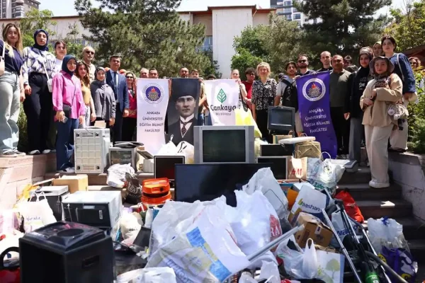 50 ton e-atık geri dönüşüme kazandırıldı