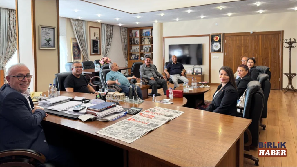CHP Aksaray İl Yönetiminden Ticaret Borsası’na Ziyaret