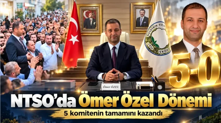 Nusaybin Ticaret ve Sanayi Odası seçimlerinde Ömer Özel’den tarihi zafer: 5-0