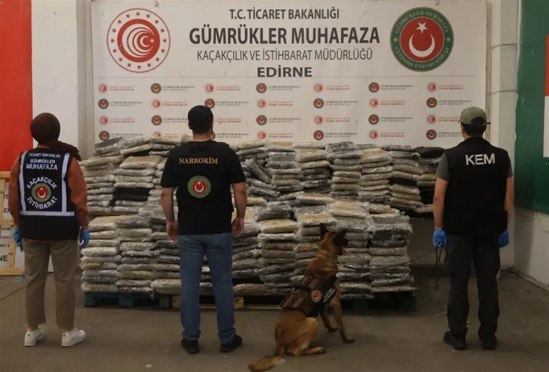 Kapıkule’de Büyük Uyuşturucu Operasyonu