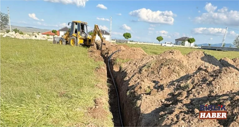 Salarıalaca Köyü İçme Suyu Şebekesi Yenileniyor