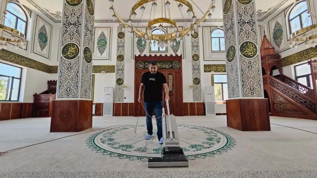 Battalgazi’de depremde yıkılan cami açılışa hazırlanıyor