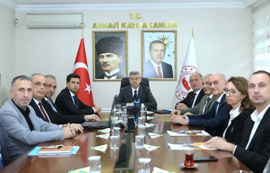 Artvin’de Arhavi OSB Müteşebbis Heyet Toplantısı yapıldı