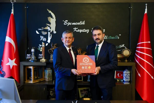 AKK Başkanı Halil İbrahim Yılmaz CHP Genel Başkanı Özgür Özel’i ziyaret etti