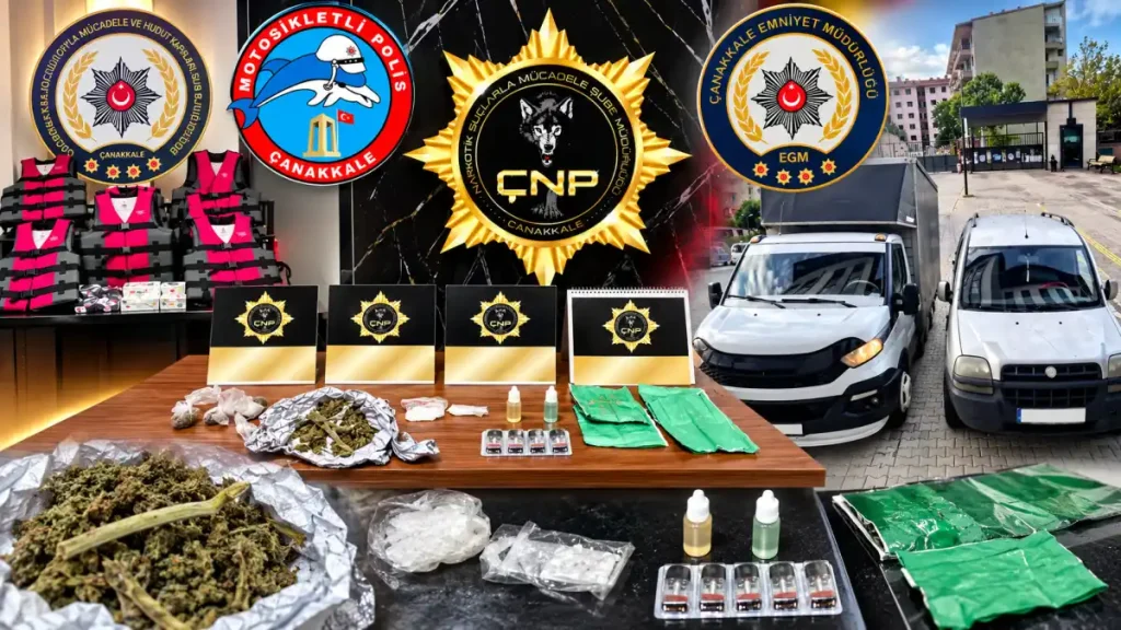 Çanakkale’de huzur operasyonu: 26 aranan şahıs yakalandı, 10 tutuklama