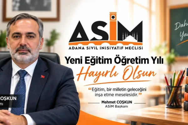 Mehmet Coşkun: Eğitim, bir milletin geleceğini inşa etme meselesidir