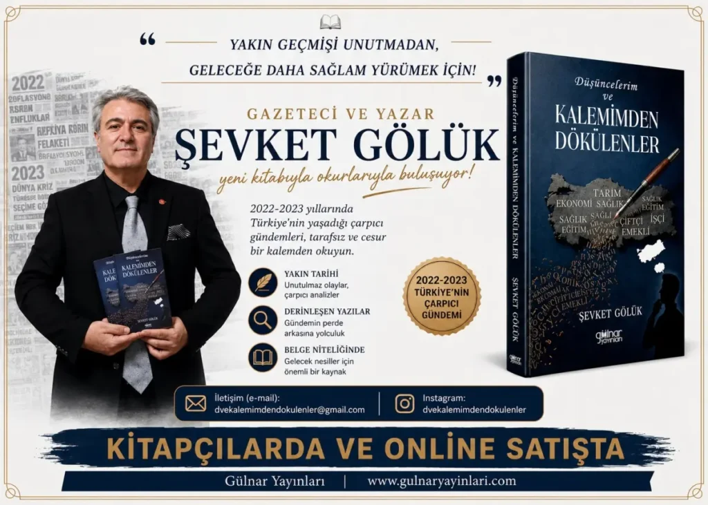 Gazeteci ve Yazar Şevket Gölük’ün yeni kitabı okuyucularla buluştu