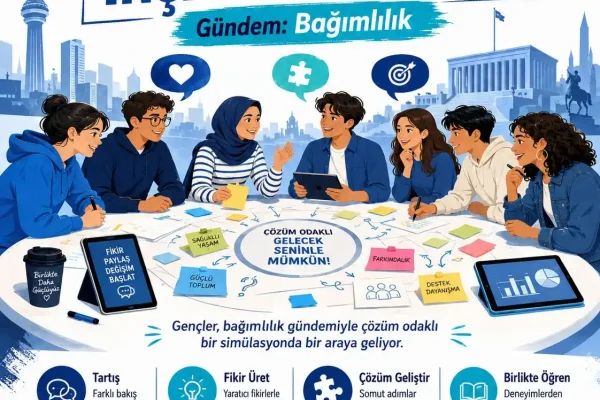 Başkentte gençler karar alacak: Gündem bağımlılıkla mücadele
