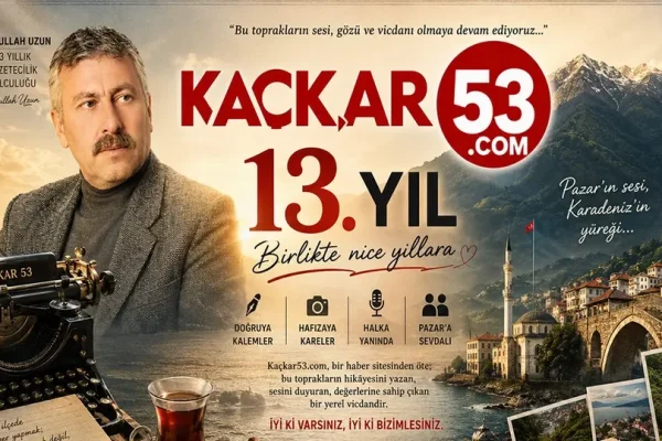 Kaçkar53.com 13. Yaşını Kutluyor