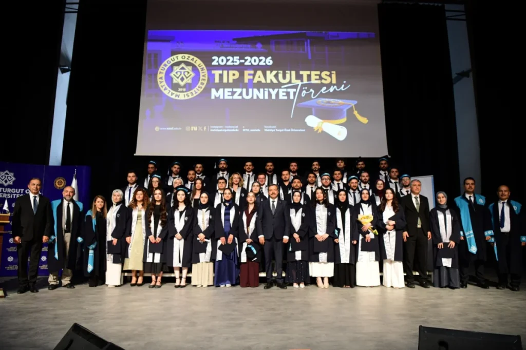 MTÜ Tıp Fakültesi ilk mezunlarını verdi