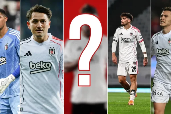 Beşiktaş’ta 4 futbolcu için ayrılık kararı: 1 isim belirsiz