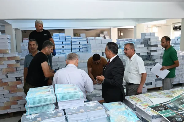 Kırıkkale’de ücretsiz ders kitapları okullara ulaştırılıyor