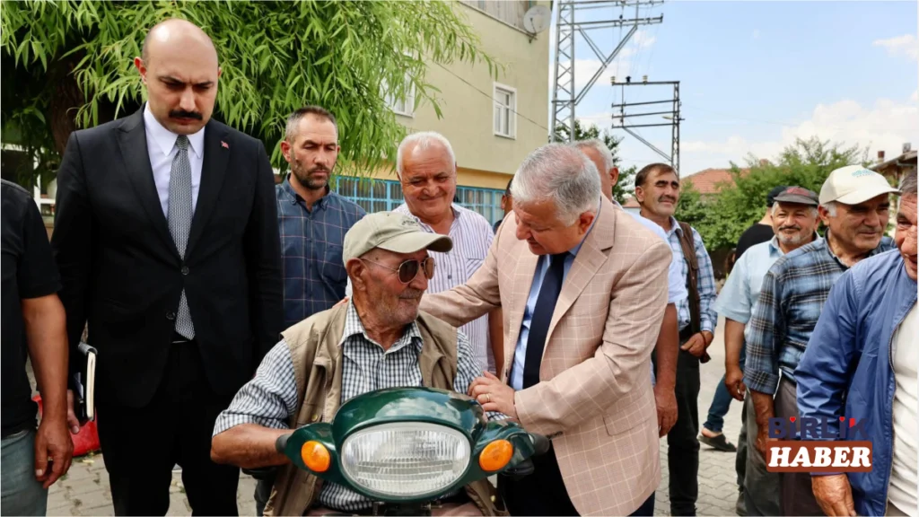 Vali Murat Duru Yenipınar Köyü’nü Ziyaret Etti