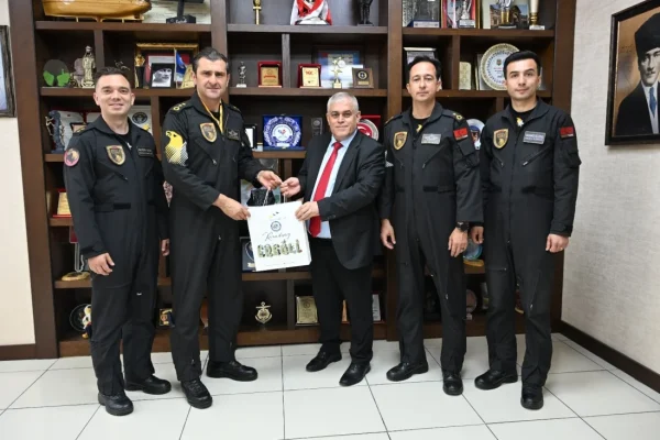 SOLOTÜRK Ekibinden Kdz. Ereğli Belediyesi’ne ziyaret