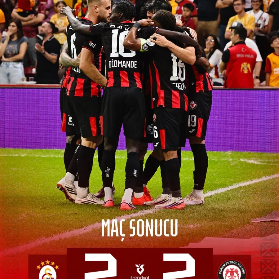 RAMS Park’ta  Galatasaray 2 Arca Çorum FK 2